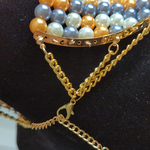 Beaded choker necklace, Brand New - Picture 4 of 5